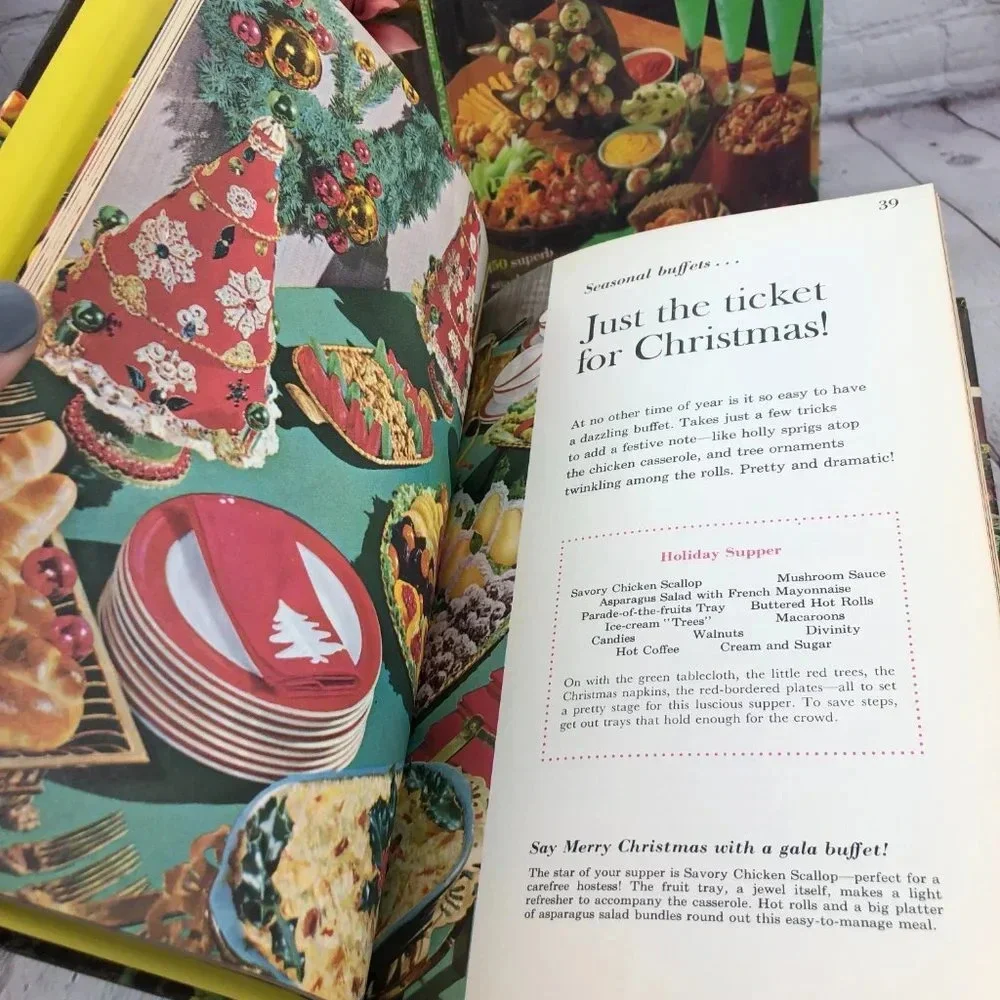 vintage better homes and gardens cookbooks 1963